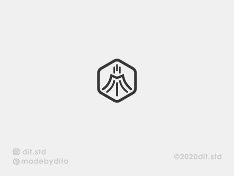 Volcano Logo, Volcano Illustration, Tie Logo, Bad Logos, Bike Rental, Simple Illustration, Home Logo, Minimal Logo, 로고 디자인