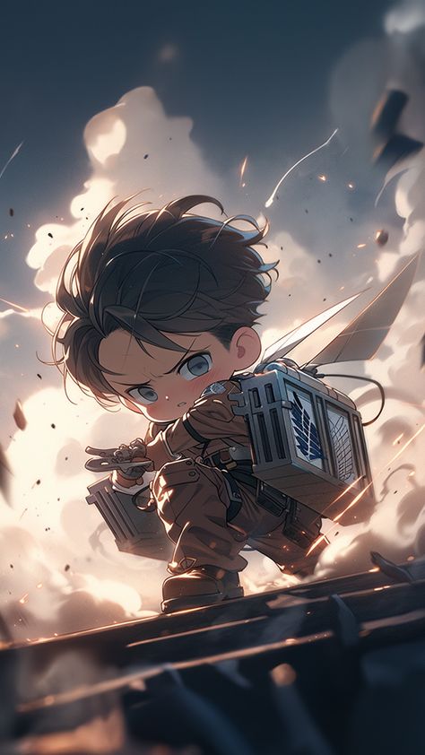 Tatakae, Tatakae, TATAKAE! Dive into Attack on Titan's universe with captivating 4K wallpapers! Experience Eren, Mikasa, Levi, and more as they battle Titans and showcase their strength. Elevate your screen with 4K character art. Download now for tales of bravery and survival! Eren Cute, Levi Wallpaper, Aot Anime, Best Wallpaper Hd, Chibi Wallpaper, Itachi Uchiha Art, Dragon Ball Painting, Titans Anime, Attack On Titan Eren