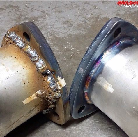 @branddiee Tig Welding Art, How To Weld, Welded Metal Projects, Welding Jobs, Welding Technology, Welding Tips, Simple Woodworking Plans, Welding And Fabrication, Metal Artwork Wall