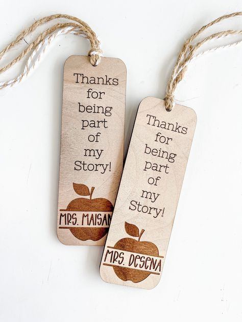 Teacher Bookmarks #TeacherGifts #Appreciation #GiftIdeas #ThankYou #teachergiftsendofyear, https://medium.com/p/b2d6edb42b26 Teacher Appreciation Gifts Diy Wood, Teacher Appreciation Gifts Wood, Teacher Wood Gifts, Laser Engraved Teacher Gifts, Wooden Teacher Gifts, Engraved Teacher Gifts, Xtool Projects, Wood Bookmark, Teachers Week