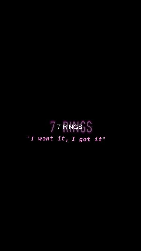 I Want It I Got It Aesthetic, I Want It I Got It Wallpaper, I Want It I Got It, Rings Wallpaper, Ariana Grande Quotes, Ariana Grande Lyrics, Ariana Grande Album, Ariana Grande Songs, The Last Song