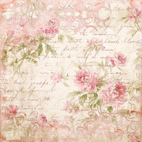 Stary Papier, Decoupage Printables, Papel Vintage, طابع بريدي, Etiquette Vintage, Decoupage Vintage, Pink Paper, Scrap Paper, Background Vintage