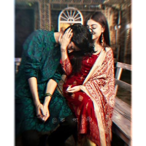 Bengali Asthetic Couple, Capal Pic Love, Capal Pic, Aesthetic Status, Allu Arjun Hairstyle, Indian Couple, Couple Dpz, Cute Couples Photography, Couple Selfies