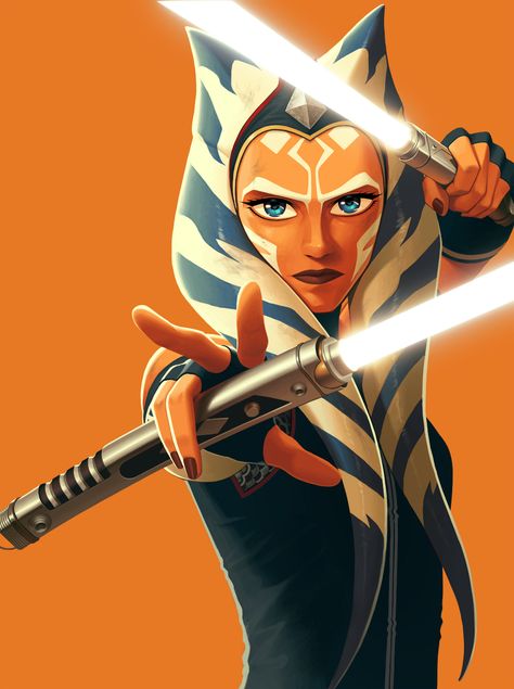 Ahsoka Novel, Ashoka Star Wars, Clone Wars Ahsoka, Motifs Art Nouveau, Star Wars Character, Star Wars Ahsoka, Star Wars Facts, Star Wars Drawings, Star Wars Tattoo