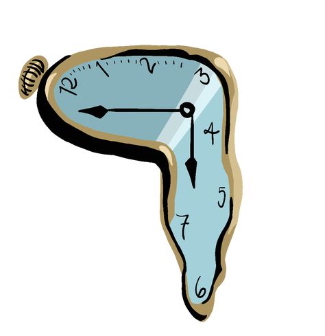 Dripping Clock Drawing, Melting Clock Drawing, Salvador Dali Clock, Watch Illustration, Time Doodle, Dali Clock, Melting Clocks, Clock Illustration, Graffiti Alphabet Styles