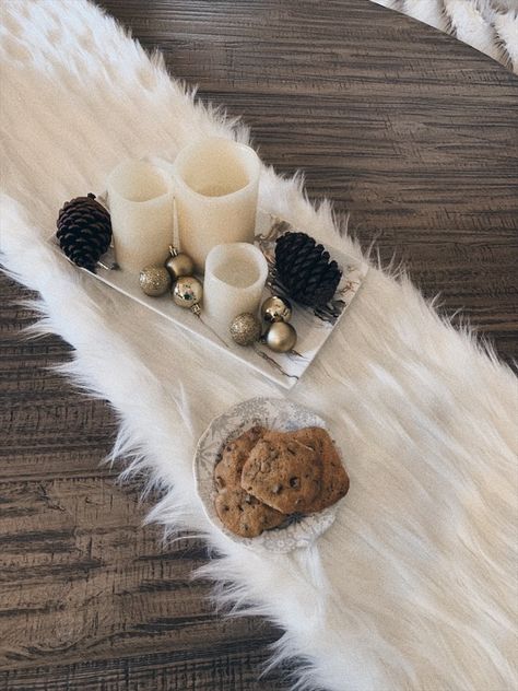 Fur Table Runner, Fur Table, Table Runner, Table Runners, Christmas