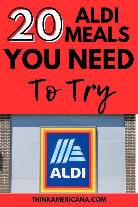 Struggling to come up with tasty dinner ideas? Get inspired with easy and delicious meal recipes perfect for lunch or dinner, all using ingredients from Aldi. Save this pin for your next grocery trip!  #aldi #groceryshopping #mealplanning Easy Aldi Dinners, Aldi Recipes Dinners, Healthy Aldi Meals, Easy Aldi Meals, Aldi Lunch Ideas, Aldi Meal Ideas, Aldi Dinner Recipes, Aldi Dinner Ideas, Tasty Dinner Ideas