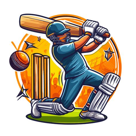 Cricket Logo Design, Cricket Logo, Cricket Poster, Cricket Player, Logo Silhouette, Cricket (sports), Png Images Free, Team Logo Design, Test Cricket