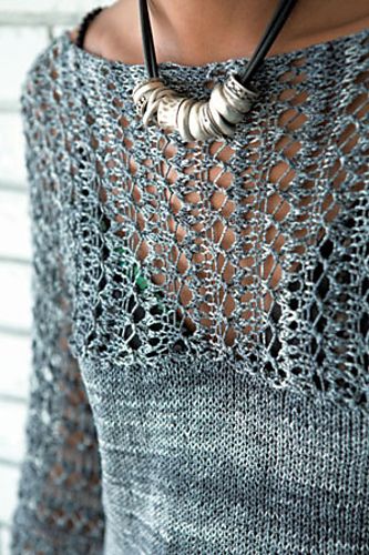 Knitting - Ravelry: Avery pattern by Norah Gaughan - Norah Gaughan, How To Purl Knit, Summer Knitting, Knit Or Crochet, Pattern Free, Knit Outfit, Sweater Pattern, Knitting Stitches, Knitting Inspiration