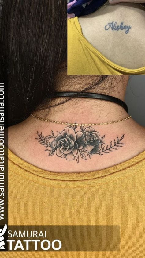 Flower Coverup Tattoo, Cover Up Name Tattoos, Neck Tattoo Cover Up, Arm Cover Up Tattoos, Flower Cover Up Tattoos, Cover Up Tattoos For Women, Best Cover Up Tattoos, Wrist Tattoo Cover Up, Tattoo Coverup