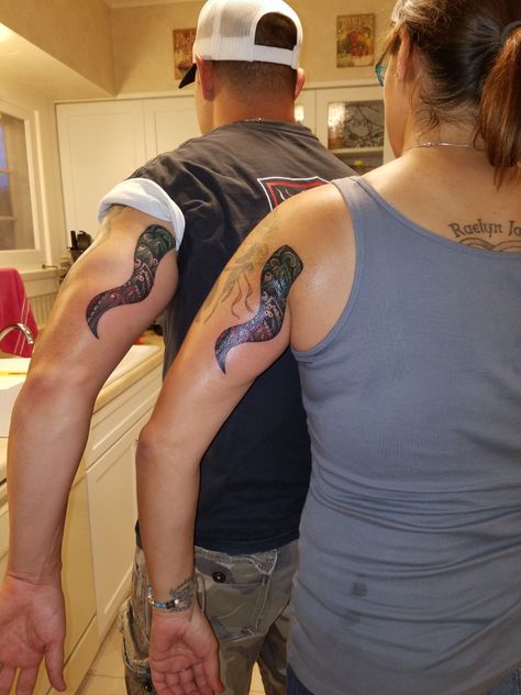 Forever Tattoos, Masters In Education, Forever Tattoo, Sibling Tattoos, Italian Horn, Baby Brother, The Flag, My Baby, Horn