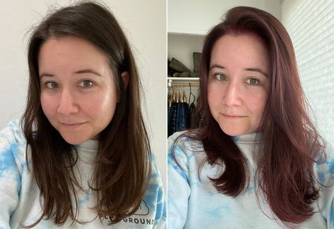 Overtone Pink For Brown Hair Review: Final Thoughts Overtone On Brown Hair, Overtone Hair, Color Conditioner, At Home Hair Color, Angled Bob, Popsugar Beauty, Hair Color Pink, Pastel Hair, Indoor Garden Ideas