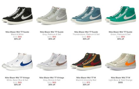 RT @SOLELINKS: Ad: Nike Blazer Mid '77 styles on sale for $69 each  shipping => https://t.co/LdJXz8sQn4 https://t.co/MWnEib9AoQ #muxjasper #fivedoubleues #sneaker #kicks Sims 4 Blazer, Nike Blazer Mid 77, Nike Blazer Mid, Sneaker Release, Blazer Mid, Nike Blazer, Converse Sneaker, Sims 4, On Sale