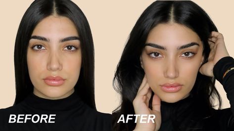 Face Tape Before And After, Make Up Face Lift, Counturing Face Lift, Face Tape Lift Diy, Face Taping Lift, Face Lift Tape Before And After, Face Tape Lift, Face Lift Tape Products, Makeup Placement Face