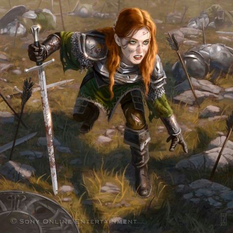 Dacey Mormon - Craig J. Spearing Warrior In Battle, Warrior Reference, Jhin League Of Legends, Beautiful Warrior, Two Swords, Female Warriors, Female Knight, Warrior Women, Rpg Characters