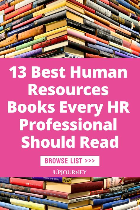 Explore the top 13 must-read Human Resources books that every HR professional should have on their bookshelf. Whether you're looking to enhance your skills or gain valuable insights, these books cover a wide range of topics to help you excel in the field. From recruitment strategies to employee relations and leadership development, each book offers practical advice and innovative approaches that will elevate your HR knowledge. Add these essential reads to your collection and take your career in Books For Hr Professionals, Hr Books, Employee Relations Human Resources, Human Phycology Books, Hr Career, Books To Understand Human Psychology, Recruitment Strategies, Best Non Fiction Books, Hr Infographics Human Resources