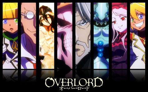 Anime Overlord  Overlord (Anime) Mare Bello Fiore Aura Bella Fiora Shalltear Bloodfallen Demiurge (Overlord) Cocytus (Overlord) Albedo (Overlord) Ainz Ooal Gown Sebas Tian Fondo de Pantalla Overlord Wallpapers, Albedo Wallpaper, Shalltear Bloodfallen, Anime Pc, Overlord Albedo, Overlord Anime, Isekai Anime, Wallpaper Matching, Anime Wallpaper 1920x1080