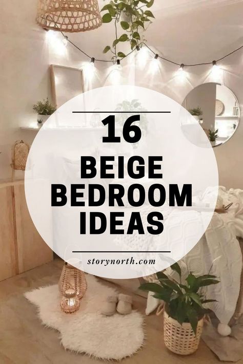 Save this pin for Beige Bedroom Inspiration and transform your home decor with these elegant ideas. Elevate your space with calming neutrals and timeless style. Tap to discover how to create a cozy and sophisticated beige bedroom. #HomeDecor #BeigeBedroom #InteriorDesignIdeas Cream Beige And Gold Bedroom, Small Cream Bedroom Ideas, Calm Bedroom Decor Ideas, Neutral Cozy Bedroom Ideas, Beige Paint For Bedroom, Cream Furniture Bedroom, Beige Bedding Aesthetic, Calming Bedroom Ideas Inspiration, White Beige Bedroom