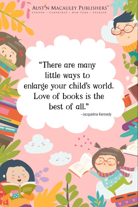 Develop a habit of reading in your young ones and help them train their minds to think big.   Get 30% off on all children's books. #QuoteOfTheDay #ReadingHabit #ChildrenBooks Reading To Children Quotes, Reading Quotes Kids, Preschool Quotes, Toddler Quotes, Thrift Books, Reading Quote, Kids Quotes, Importance Of Reading, Literary Agent