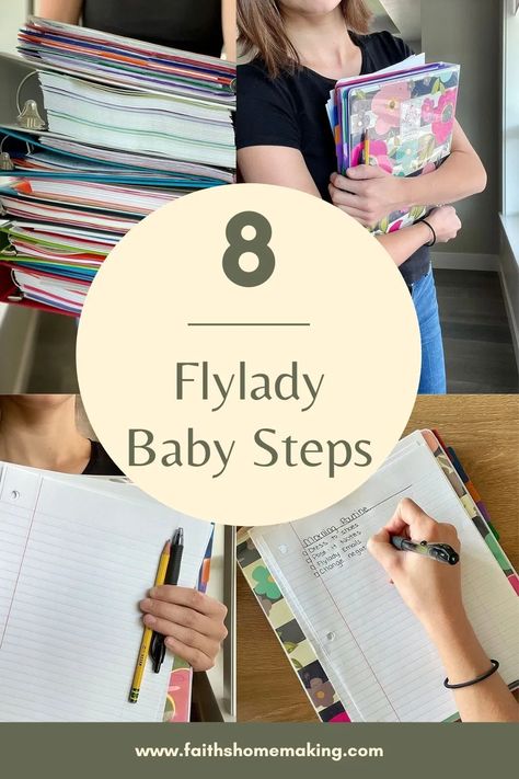 Flylady Control Journal, Fly Lady Cleaning, Control Journal, Fly Lady, Make Time For Yourself, Life In Order, Clear Plastic Sheets, Home Binder, Home Management Binder