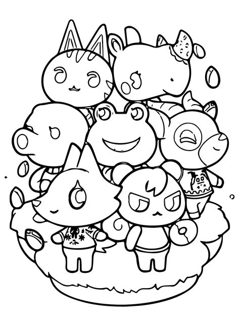 Animal Crossing Coloring Pages, Mickey Mouse Coloring Pages, Mouse Color, Dragon Coloring Page, Coloring Page Ideas, Mindfulness Activities, Coloring Pages Printable, Cool Coloring Pages, Page Ideas