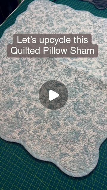 Heather Whitworth on Instagram: "Repurpose, Reuse, Reincarnate….however you want to say it, I love giving new life to old things. This quilted pillow sham was really cute and great quality, but it just didn’t go with any of our beds/pillows, and virtually had no use in my home as is. But now… I have multiple places for it to go. 
✂️🧵🪡 #sewingiscool #upcycler #smallbusinessowner #shadesofheatherdesigns #seamstressesofinstagram #sewist #seamstresslife #lovetosew #makersgonnamake #patternmaking #creator #sewingcheaperthantherapy #sewing #jukiindustrial #quilter #fabricholic #quiltedpears #etsyshopowner #handmade #repurposed #seamstresslife #momswhosew #imadeit #seweveryday #handmadewithlove" Linen Quilts Patchwork, Pillow Shams Ideas, Ideas For Old Quilts, Pillow Shams Diy How To Make, Old Bedsheet Reuse Ideas, Quilt Upcycle Ideas, Repurpose Old Quilts Upcycling Ideas, Craft Fair Sewing Ideas To Sell, Things To Make From Old Quilts