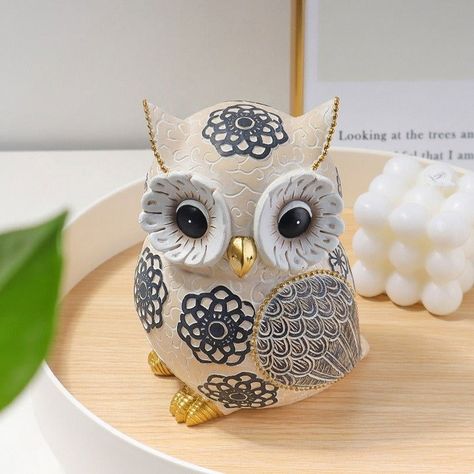 Exciting News! Our latest collection has just arrived, featuring stunning new designs and must-have items for the season. Be the first to explore and shop our New Arrivals now! Home owl resin ornaments for foyer decoration https://digivirt.co/products/home-owl-resin-ornaments-for-foyer-decoration DigiVirt #NewArrivals #FreshStyles #ShopNow #FashionTrends #LatestFashion Mache Art, Whimsical Accessories, Whimsical Home, Owl Ornament, Owl Pet, Small Figurines, Resin Sculpture, Ceramic Owl, Owl Decor