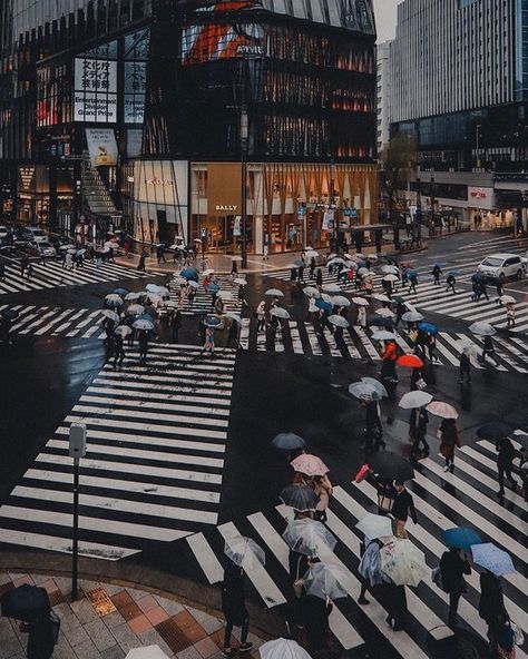 Tokyo Rain, Tokyo Ginza, Tokyo Photography, Tokyo Aesthetic, Instagram Projects, Buildings Photography, City Photography, Out Of This World, City View