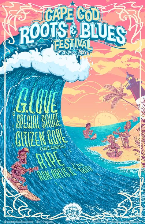 Food Festival Poster, Art Festival Poster, Film Festival Poster, Spring Festival Poster, Beach Wall Collage, Surf Poster, Music Festival Poster, Special Sauce, Summer Poster