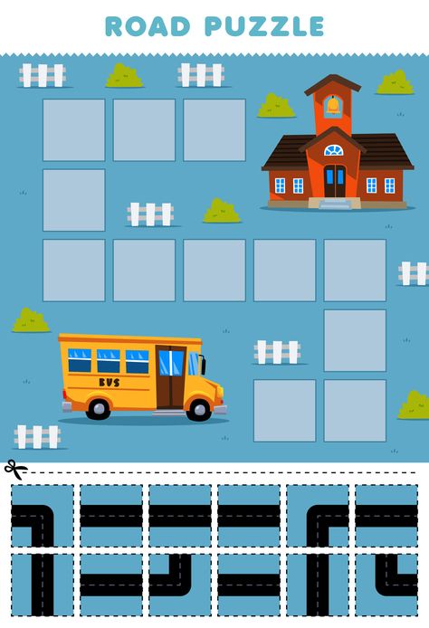 Download the Education game for children road puzzle help bus move to school printable transportation worksheet 25348612 royalty-free Vector from Vecteezy for your project and explore over a million other vectors, icons and clipart graphics! Computer Coding For Kids, Transportation Worksheet, Body Preschool, Game For Children, Maze Puzzles, Brain Gym, Computer Coding, Kindergarten Crafts, Coding For Kids