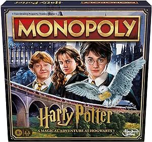 Harry Potter Board Game, Hogwarts School Supplies, Games For The Family, Harry Potter Monopoly, Harry Potter Board, House Card, Welcome To Hogwarts, Strategy Board Games, Marvel Daredevil