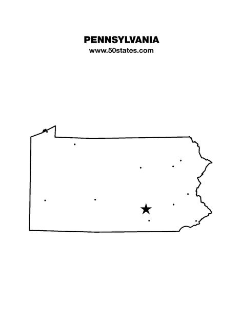 Flag Day is observed nationwide, but Pennsylvania is the only state that recognizes it as a legal holiday. Pennsylvania Stamp Tattoo, State Tattoo Ideas, Pennsylvania State Flower, State Report Projects, Pennsylvania State Outline, Wisconsin State Outline, Pennsylvania Wall Art, Pennsylvania Map, State Tattoos