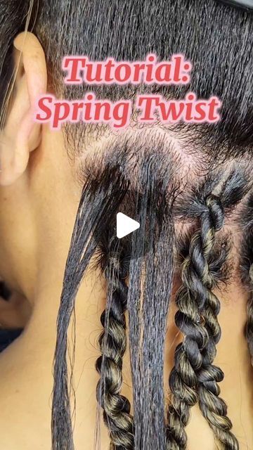 Boho Passion Twists Hairstyle, How To Style Spring Twists Braids, Twist For Beginners, Passion Twists Tutorial, Passion Twists Braids, Spring Twist Braids, Now Accepting New Clients, Spring Twist Hair, Accepting New Clients