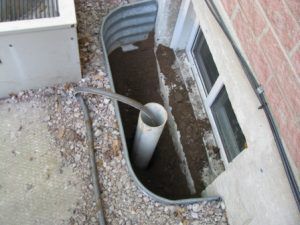 Basement Window Well Covers, Basement Window Well, Sump Pump Installation, Leaking Basement, Window Well Cover, Basement Window, Rain Window, Tile Steps, Wet Basement