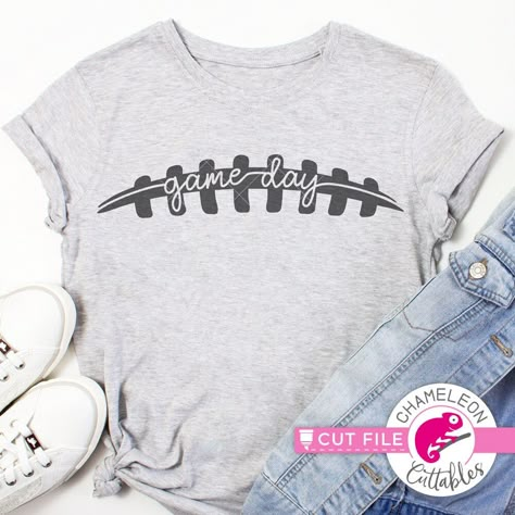 Football Shirt Designs, Game Day Football, Football Mom Shirts, Cute Shirt Designs, Football Football, Spirit Shirts, Vinyl Shirts, Game Day Shirts, Sports Mom