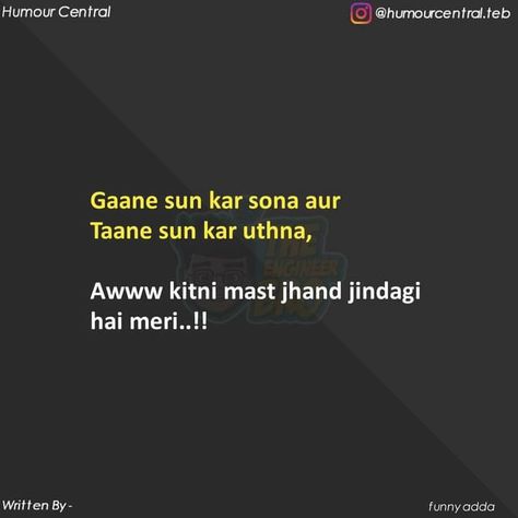 Comedy Shayari, Shayari Funny, Funny Words To Say, Sarcastic Jokes, Funny Girly Quote, Funny Texts Jokes, Funny School Jokes, Remember Quotes, Weird Quotes Funny