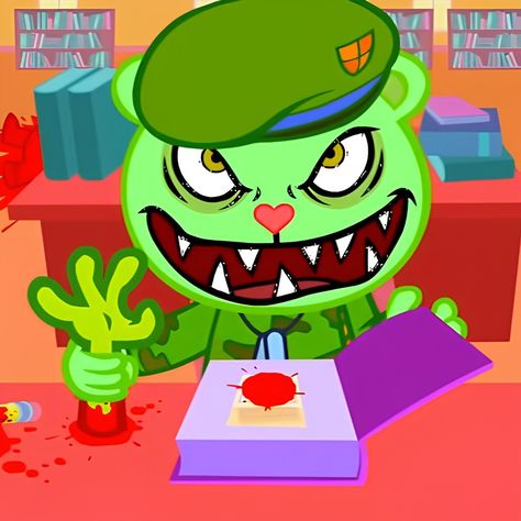 Happy Tree Friends Flippy, Friends Scenes, Creepy Guy, Scene Core, Happy Tree, Silly Faces, Three Friends, Happy Tree Friends, Puff And Pass