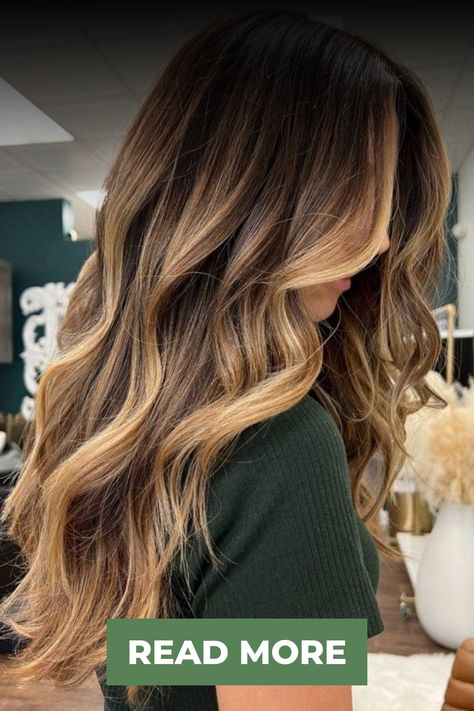 Bright Ash Caramel Balayage Hair Ash Caramel Balayage, Honey Caramel Balayage, Caramel Lowlights, Caramel Balayage Hair, Balayage Ideas, Balayage Hairstyles, Sun Kissed Hair, Honey Caramel, Caramel Balayage