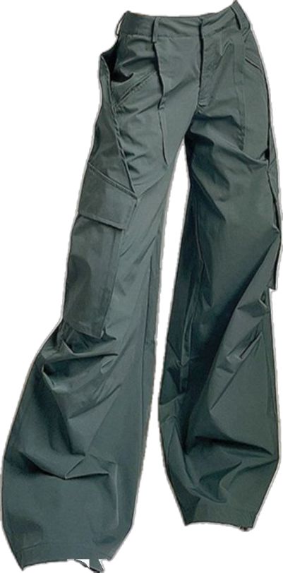 Cargo Pants Gray, Parachute Cargo Pants, Parachute Pant, Parachute Cargo, Pants Cute, Outfits Fashion, Straight Leg Pants, Cargo Pants, Leg Pants