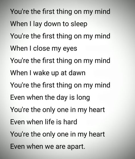 On My Mind Quotes For Him, You're On My Mind, Luv Quotes, Youre On My Mind, Blue Rose Tattoos, Distance Relationship Quotes, Always On My Mind, Best Love Quotes, Close My Eyes