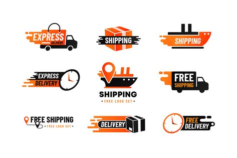 Courier Company Logo, Shipping Logo Design, Shipping Company Logo, Delivery Company Logo, Shipping Logo, Logistics Logo, Elegant Logo Design, Logo Psd, Set Designs