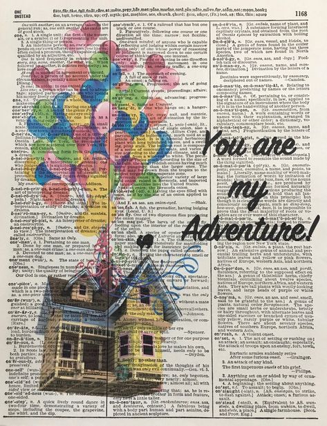 You Are My Adventure up Quote Disney Movie up | Etsy Up Adventure Is Out There, Ellie From Up, Up Movie Aesthetic, Up Movie Wallpapers, Up Quotes Disney, Movie Up, Wall E Quotes, Up Movie Quotes, Up Disney Pixar