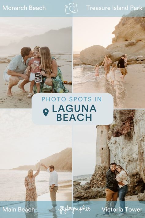 An hour’s drive 🚗 from Los Angeles and a mandatory stop for anyone touring Orange County or the Pacific Coast Highway, Laguna Beach will make you feel full of the joys of summer! ☀️ This small coastal town was blessed with some of the most beautiful beaches in Southern California. Some hide incredible tide pools, sea caves and other Instagrammable photo locations; all boast superb views of the Pacific Ocean. 😍 Head to our blog for all the best places to take photos in Laguna Beach! 💕 Laguna Beach Photoshoot, Laguna Beach Aesthetic, Victoria Beach Laguna, Crystal Cove State Park, Montage Laguna Beach, Victoria Beach, Beach Read, Island Park, Pacific Coast Highway