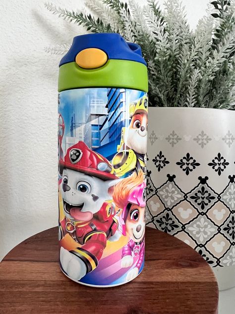 Kids Cups, Crafty Mama, Kids Tumbler, Dogs And Kids, Sippy Cup, Baby Prints, Leak Proof, Print Gifts, Kids Accessories