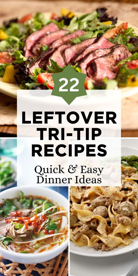 Reimagine Leftover Tri-Tip with 22 Easy Dinner Recipes! Transform it into delicious stews, sandwiches, or salads. Ideal for quick, satisfying meals that make the most of your leftovers. Click for inventive tri-tip meal ideas! Tri Tip Dinner Ideas Meals, Chinese Beef Recipes, Leftover Steak Recipes, Tri Tip Sandwich, Smoked Tri Tip, Beef Tri Tip, Leftover Steak, Satisfying Meals, Leftover Beef