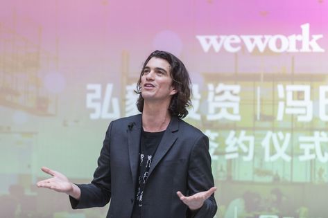 Why Did WeWork's Adam Neumann "Flee" From New York? Adam Neumann, Buffet Quotes, Everything Fall, Michael Strahan, Initial Public Offering, Marketing Director, Smart Business, Landscaping Company, Business Model