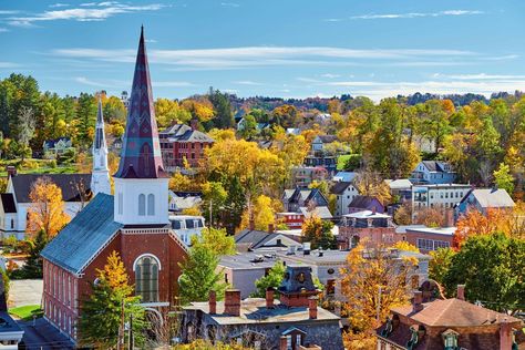 The Most Beautiful Towns in Vermont, USA Montpelier Vermont, Vermont Vacation, New England Fall, Kampot, Family Weekend, Weekend Escape, Fall Travel, Road Trip Fun, Phnom Penh