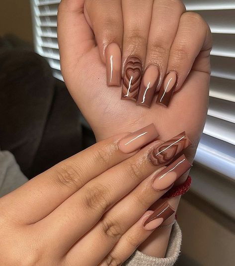 Fall Nails Brown 2023 18 Ideas: Embrace the Warmth of Autumn in Style Fall Nails Brown, Art For Short Nails, Nail Art For Short Nails, Nail Art Inspo, Brown Acrylic Nails, Nails Brown, Acrylic Toe Nails, Nail Art Tips, Summer Nail Art