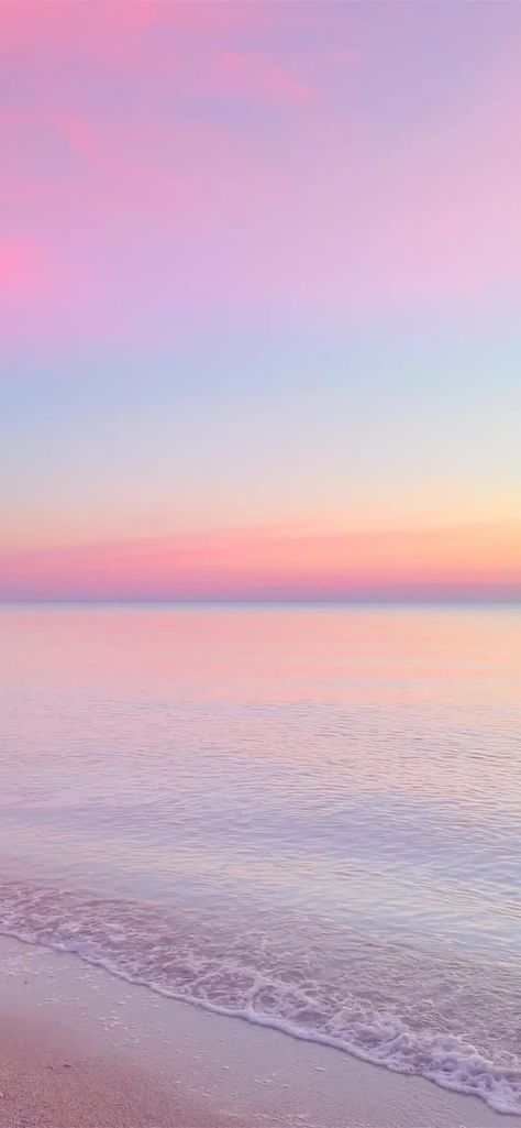 Beach Phone Wallpaper, Pastel Background Wallpapers, Phone Wallpaper Pink, Pretty Landscapes, Beach Wallpaper, Sunset Wallpaper, Summer Wallpaper, Pastel Wallpaper, Sunset Pictures