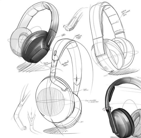 SCC on Instagram: “Great digital sketch #secondchancechallenge #Repost @galt_dsgn with @get_repost ・・・ Here are some sketchs researchs about a nomad…” Lemanoosh Design, Headphones Sketch, Headphone Sketch, Le Manoosh, Digital Sketch, Headphones Design, Industrial Design Sketch, Easy Drawings Sketches, Design Challenges